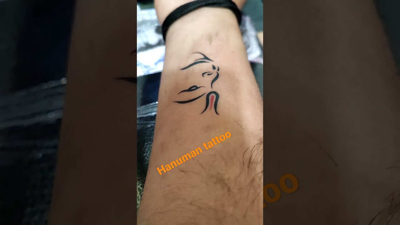 temporary tattoo ideas | HOW TO MAKE HANUMAN TATTOO - YouTube